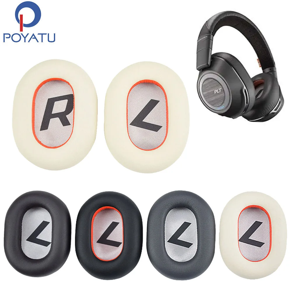 Poyatu 8200Uc Cuscinetti Per Le Orecchie Per Plantronics Voyager 8200Uc Backbeat Pro2 Auricolari Backbeat Pro 2 Cuffie Cuscinetti Per Le Orecchie Cusc