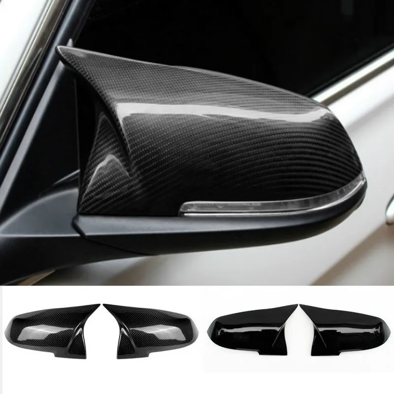 Nuovo-Per Bmw F20 F21 F87 M2 F23 F30 F36 X1 E84 Gloss Nero Calotta Di Copertura Specchietto Laterale Retrovisore-M4 Stile