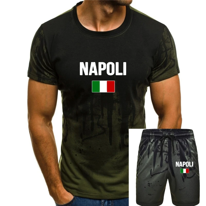 Nuova Moda Uomo Uomo T-Shirt T-Shirt Cotone Uomo Manica Corta T-Shirt Napoli T-Shirt Design Napoli Online