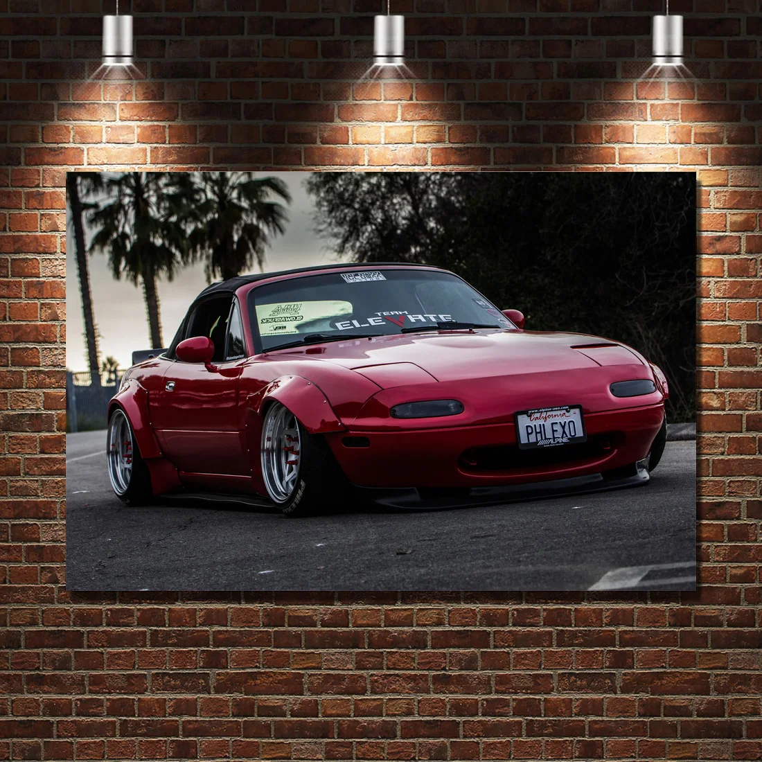 Supercar Poster Mazda Mx-5 Jdm Car Vehicle Hd Photo Wall Art Prints Canvas Painting Home Living Room Decorations