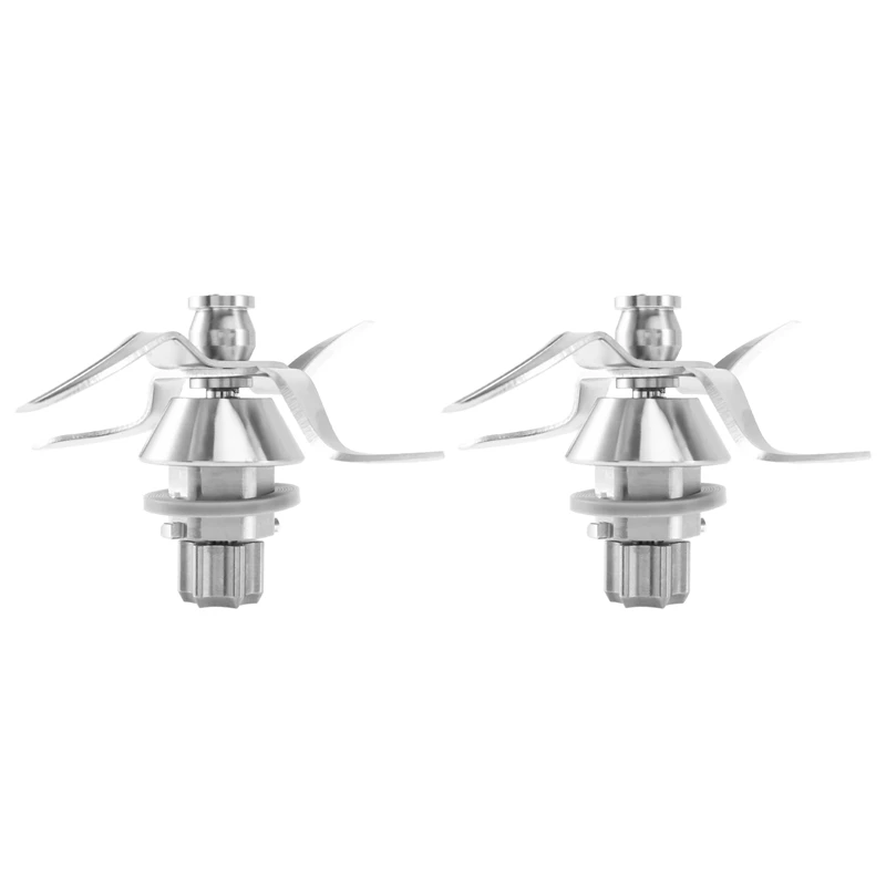 2X Coltello Frullatore Di Ricambio Per Vorwerk Thermomix Tm31 Tm 31 Con Guarnizione Pezzo Di Ricambio Ultra-Affilato