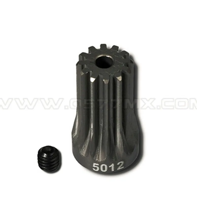 Parte Dei Tarocchi Dell'Ingranaggio Del Pignone Del Motore Del Metallo Di 5.0Mm 12T Per L'Elicottero Di Align Trex 600E