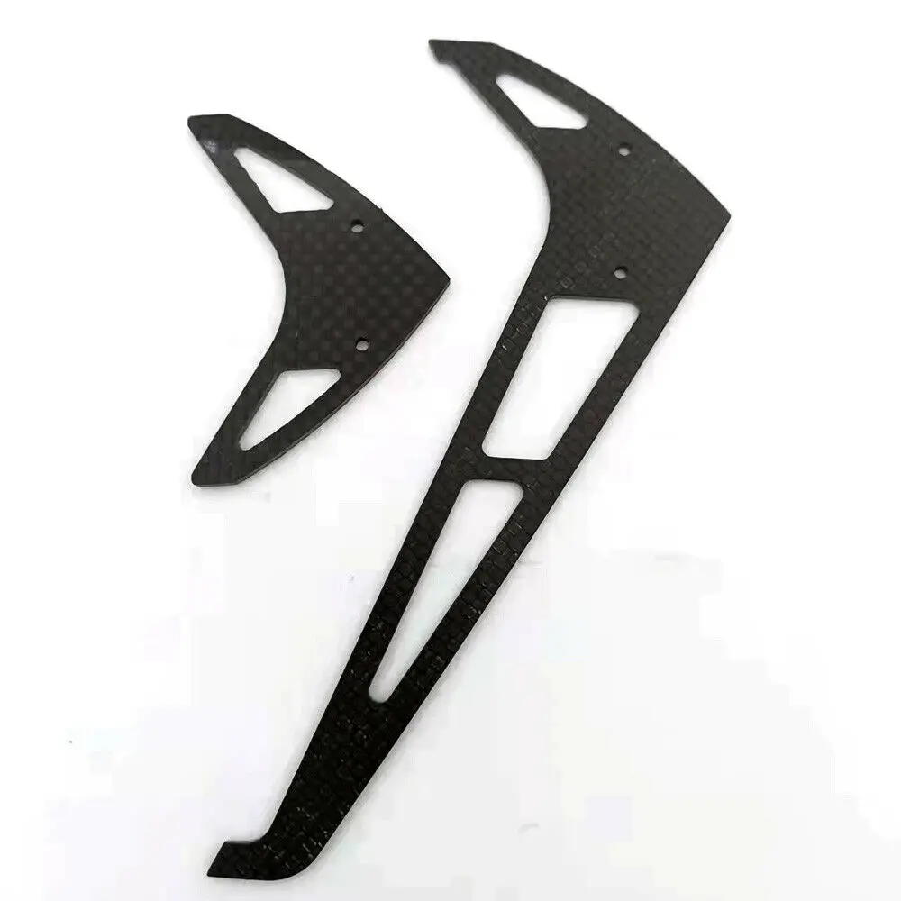 Flasher 500 Elicottero In Fibra Di Carbonio Aletta Orizzontale E Verticale Per Align Trex 500