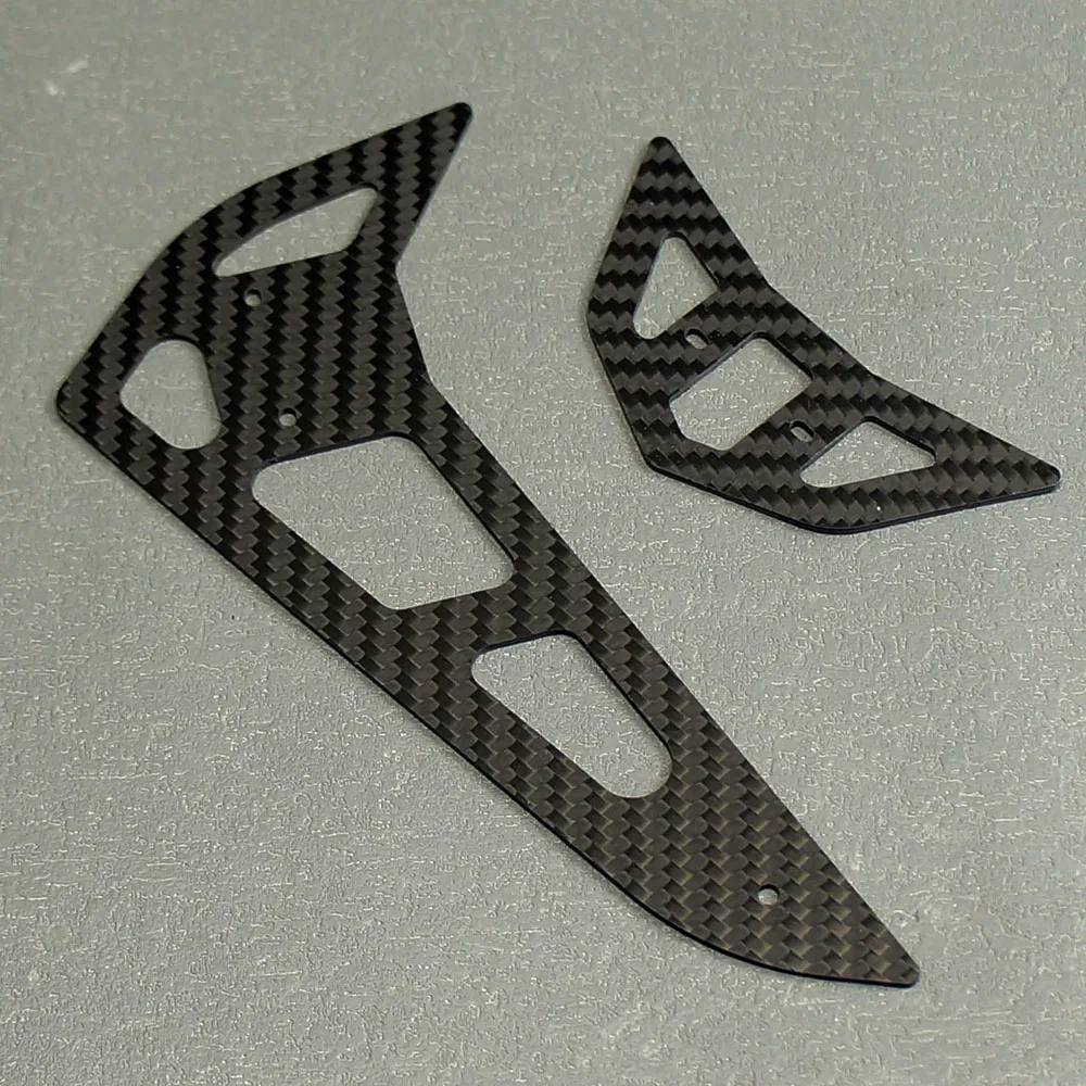 Gart 500 Aletta Di Coda Orizzontale/Verticale In Fibra Di Carbonio Per Align Trex 500Esp Pro 500X 500L Rc Elicottero