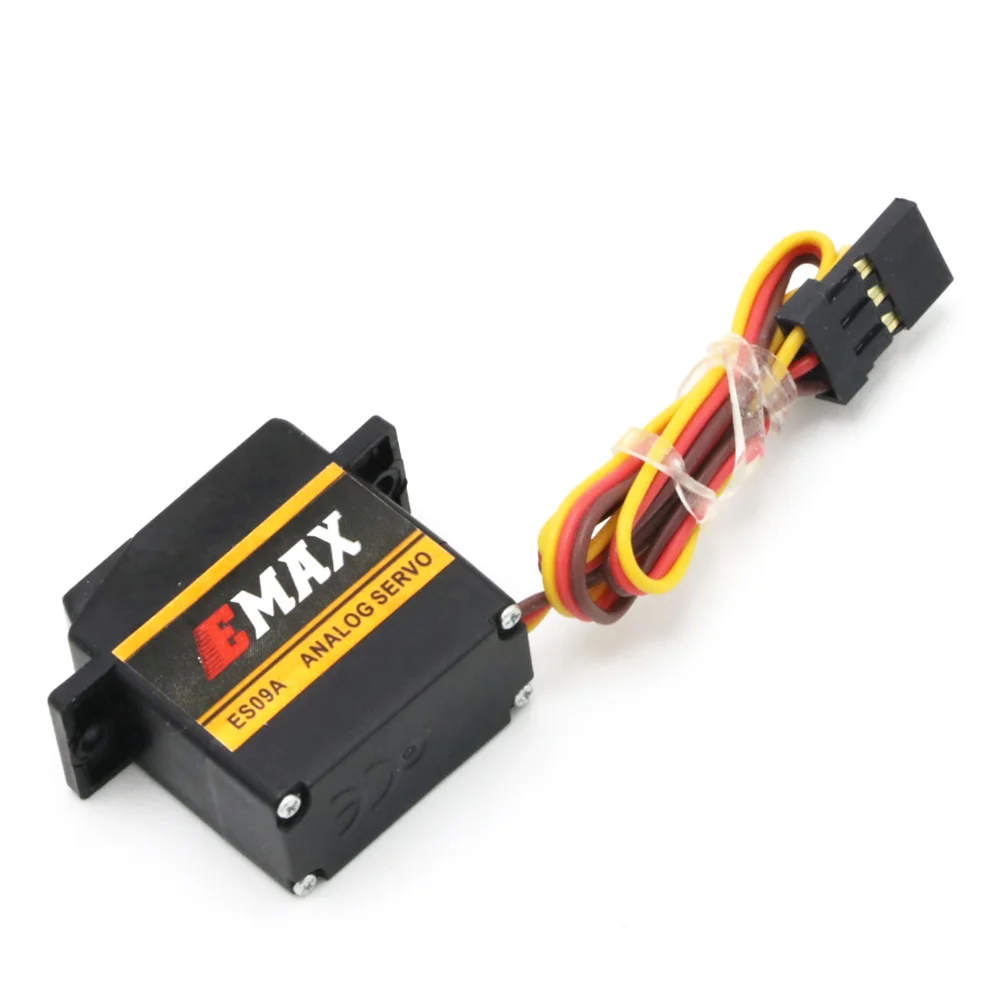 Servo Oscillante Specifico Emax Es09A Analogico (Doppio Cuscinetto) Per Drone Rc Elicotteri Trex 450 Rc