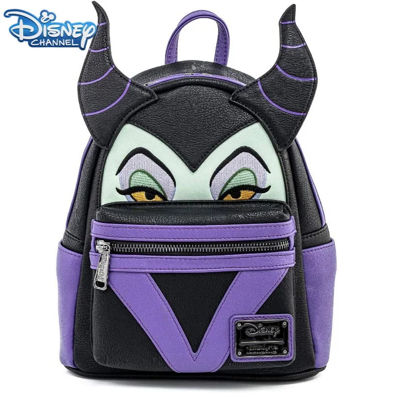 Loungefly Disney Maleficent Pu Zaino Evil Queen Women Luxury Mini Zaino Studente Cosplay Zainetto Bambini Regali Di Halloween