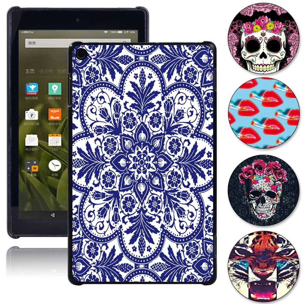 Custodia Per Tablet Con Motivo Per Fire Hd 10 11Th Gen 2021/ Fire 7 /Fire Hd 8/Fire Hd 10 Con Alexa/Fire Hd 8 (10Th Gen 2020)