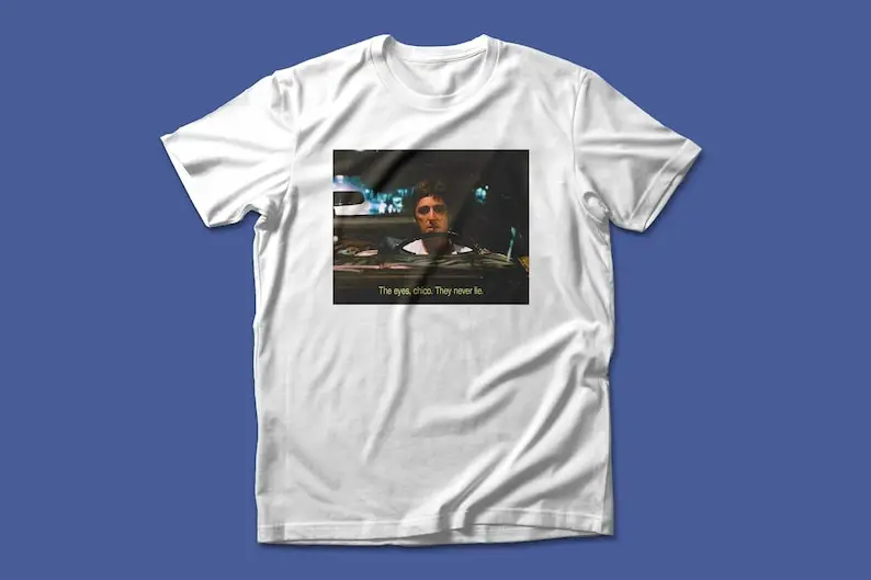 Maglietta Per Film Estetico Scarface, Maglietta Tony Montana, Maglietta Vintage Scarface, Chico