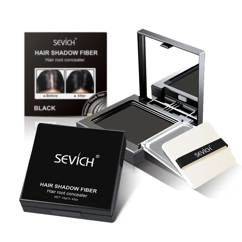 Sevich Hair Shadow Powder Temporaneo White Grey Cover Up Hair Line Edge Control Hair Color Makeup Hair Care Concealer