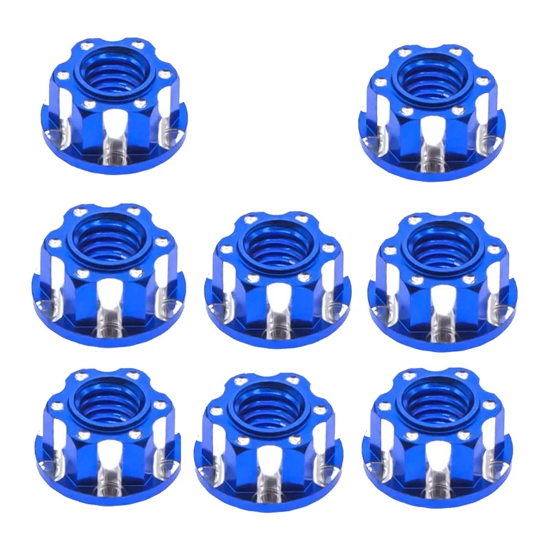 8 Pezzi M4 Rc Rc Dadi Esagonali Ruota Per 1/10 Rc Auto Crawler Traxxas Trx4 Axial Scx10 90046 D90 Slash 2Wd Scte Parte Di Aggiornamento