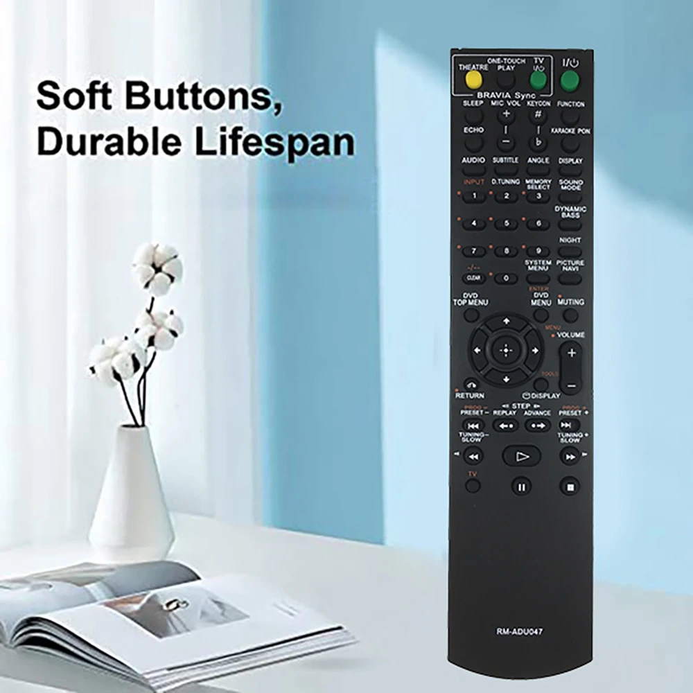 Rm-Adu047 Telecomando Per Sony Dav-Hdx475 Dav-Hdx576W Dav-Dz280 Hcd-Dz750 Str-Ksl700 Telecomando Amplificatore Av