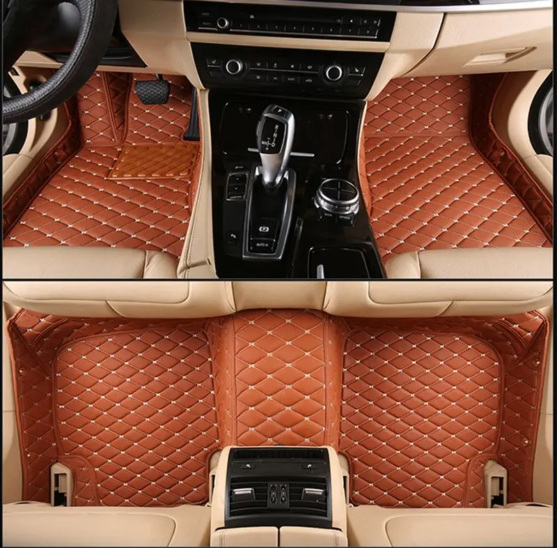 Nessun Odore Pieno Coperto Durable Waterproof Tappeti Tappetini Auto Speciale Per Mercedes Benz C-Class Amg C-Classe Cl-Classe Cla Amg
