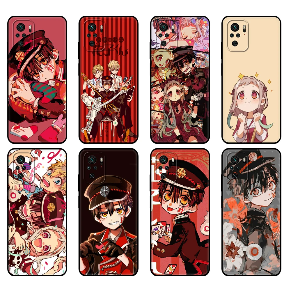 Custodia In Tpu Nera Per Xiaomi Redmi 9T Custodia Redmi Note 9T Note 10 Pro Custodia Anime Toilette Hanak-Kun