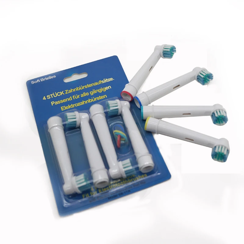 Testine Di Ricambio 4 Pezzi Per Spazzolino Elettrico Oral-B Fit B Raun Professional Care/Professional Care Smartseries/Trizone