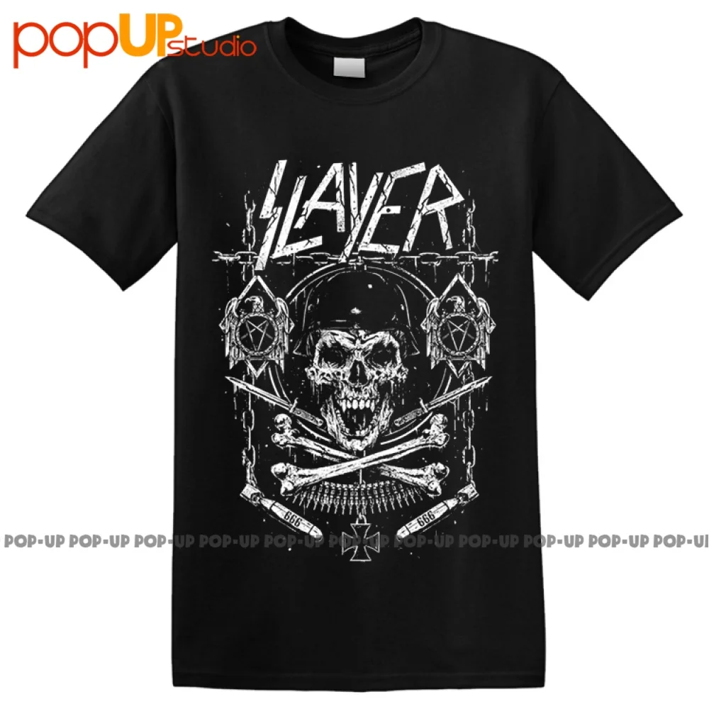 Slayer - 'Skull \ U0026 Bones T-Shirt Modificata