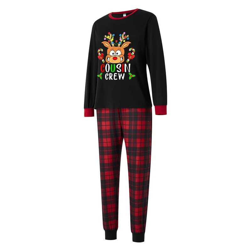 Pigiama Natalizio Per La Famiglia Cane E Proprietario Buffalo Plaid Holiday Pigiama Uomo Donna Xmas Pjs Matching Uk Adult Renna