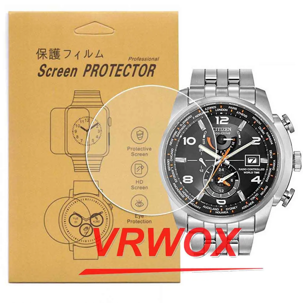 Pellicola Salvaschermo 3 Pezzi Per Citizen At9010 At9031 At9035 At9071 At9016 At9070 At9037 At9013 At9080 Tpu Trasparente Nano Antideflagrante