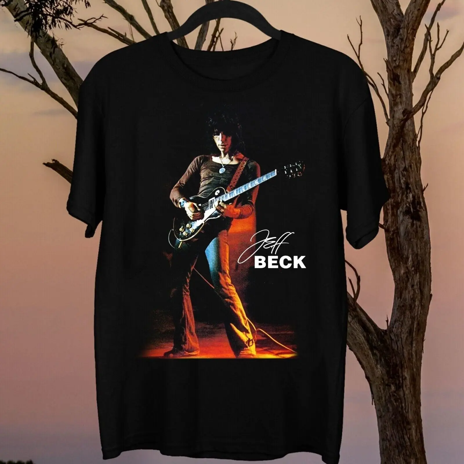 New Rare Jeff Beck Live For Fans Black S 235Xl T Shirt 1 N4032 Maniche Lunghe O Corte