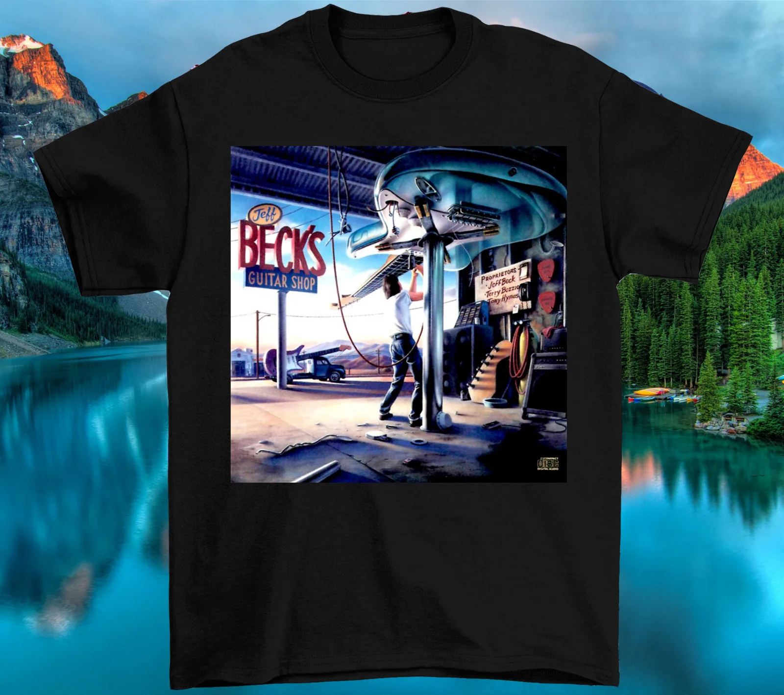 Guitarist Jeff Beck Singer Guitar T Shirt S-4Xl Signature Manica Corta Ee888