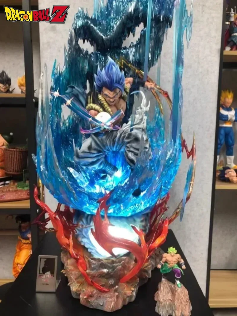 Dragon Ball 30Cm Figura Gogeta Anime Figure Super Saiyan Vegeta Figurine Ls Pvc Gk Statua Modello Collezione Di Bambole Regali