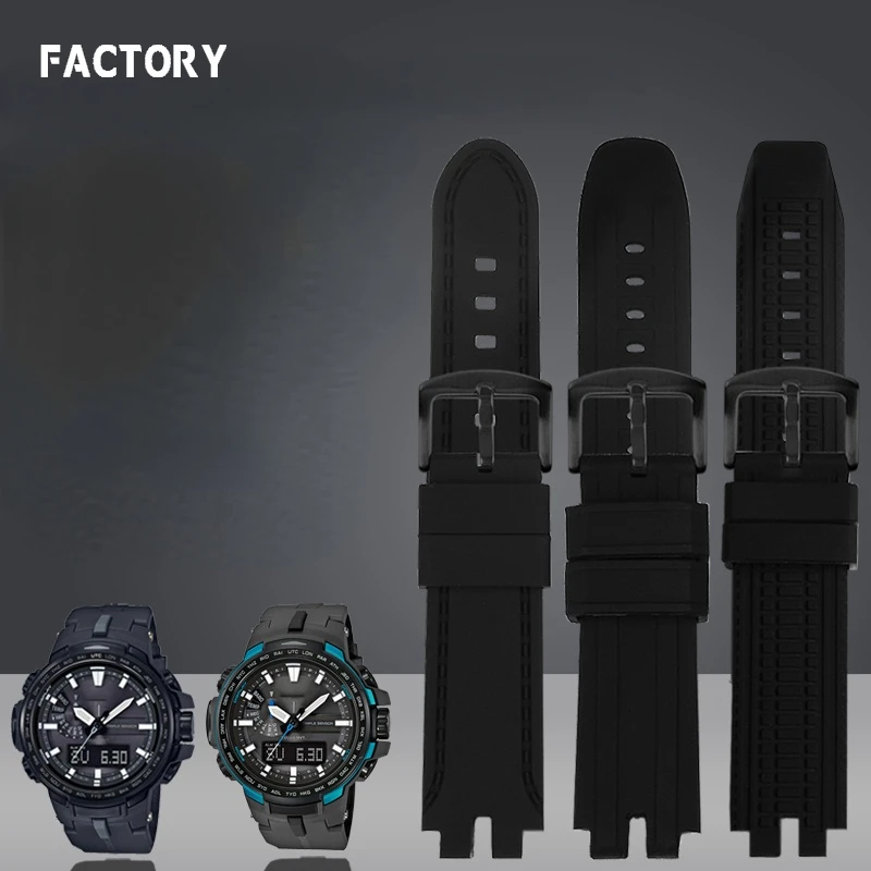Cinturino Per Casio Protrek Series Prw3000/3100/6000/610Y Accessori Per Cinturini In Silicone In Resina Modificata