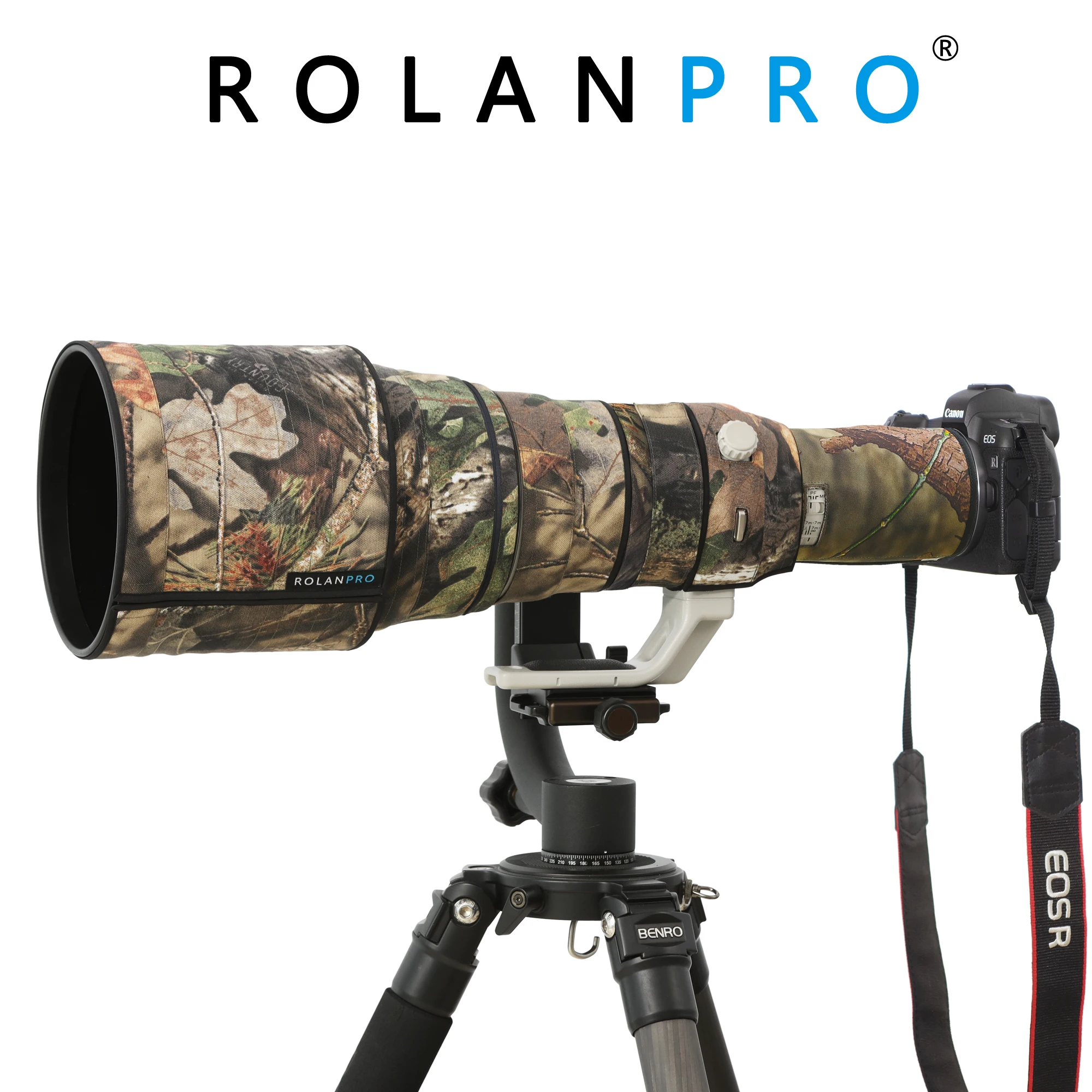 Rivestimento Per Lenti Impermeabile Rolanpro Per Canon Rf 800Mm F5.6L Is Usm Copertura Antipioggia Mimetica Custodia Protettiva Per Pistole Rf800 800 