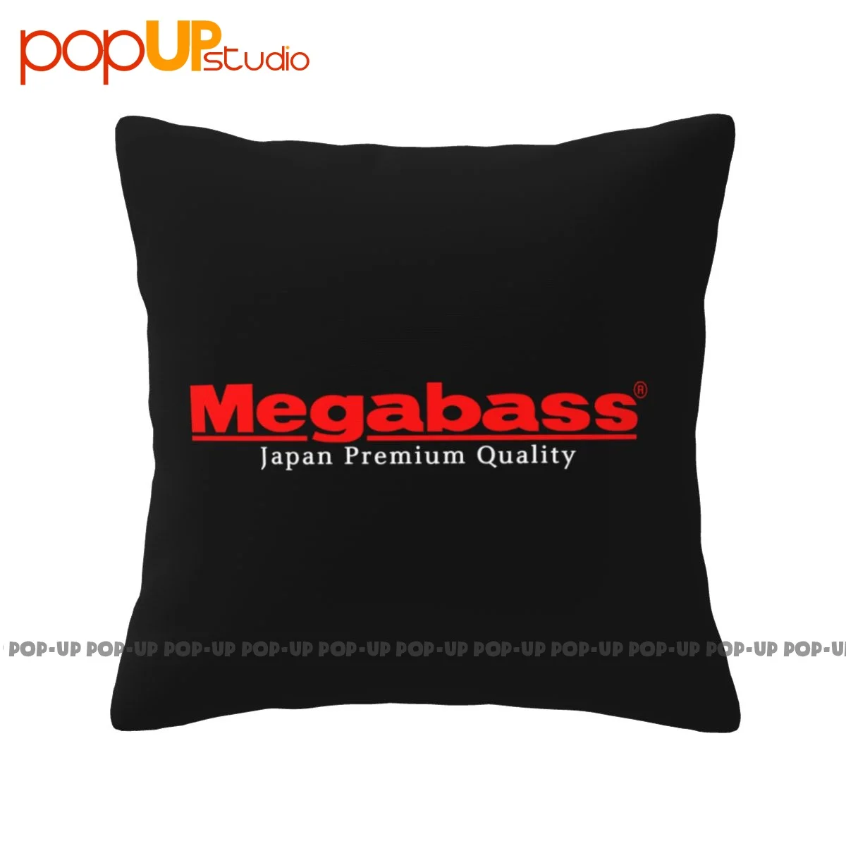 Silky Megabass Logo Japan Premium Federa Copricuscino Creativo Ultra Morbido Decorativo Per La Casa