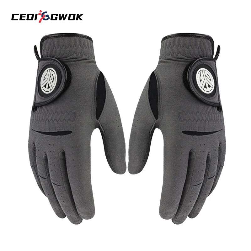Guanti Da Golf In Microfibra Nano Premium Ceoi Gwok Per Uomo Guanti Da Golf In Tessuto Ultra Traspirante Un Paio