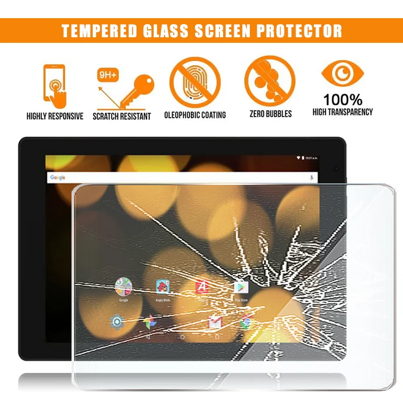 Per Argos Bush Spira B3 Pellicola Proteggi Schermo In Vetro Temperato Da 10 Pollici Per Tablet