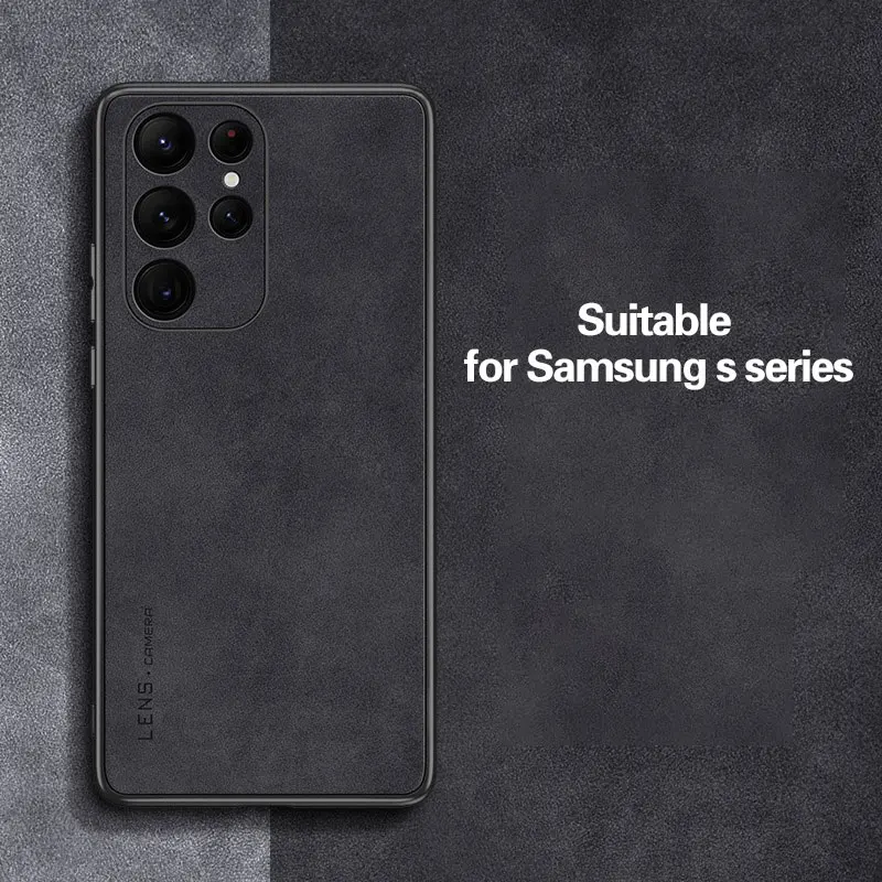 Per Samsung S23 Ultra Custodia Per Telefono Nuova Custodia Premium S22 Ultra Premium Sense S23 + Lens Cover Protettiva Anti-Caduta All-Inclusive
