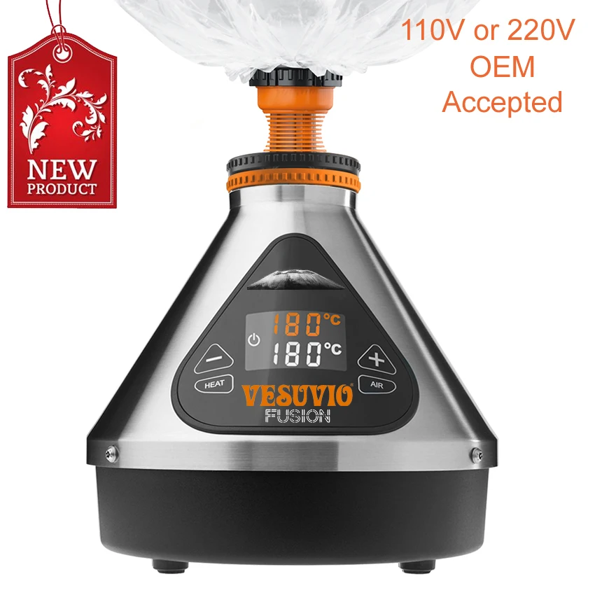 2024 Settembre New Digit Desktop Vaporizzatore Vesuvio Fusion Con I Kit Easy Valve E Herb Grinder Herbal Mill Grinder Ship Now