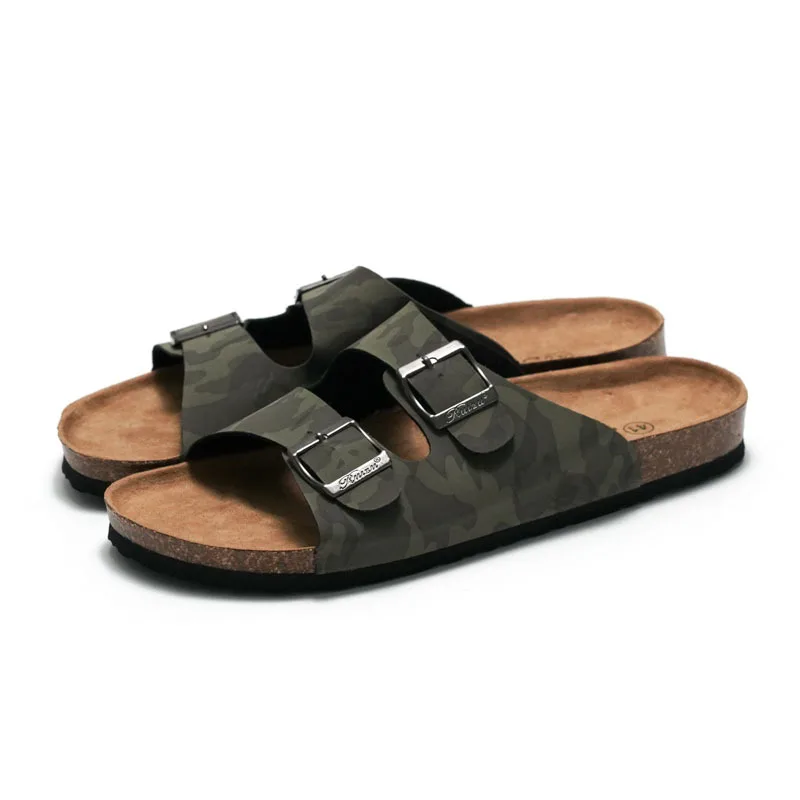 Pantofole Casual Scarpe Da Spiaggia Diapositive Diapositive Basse Donne Rivetto Lusso Sabot Estate 2023 Gomma Mimetica Decorazione In Metallo Basic Fa