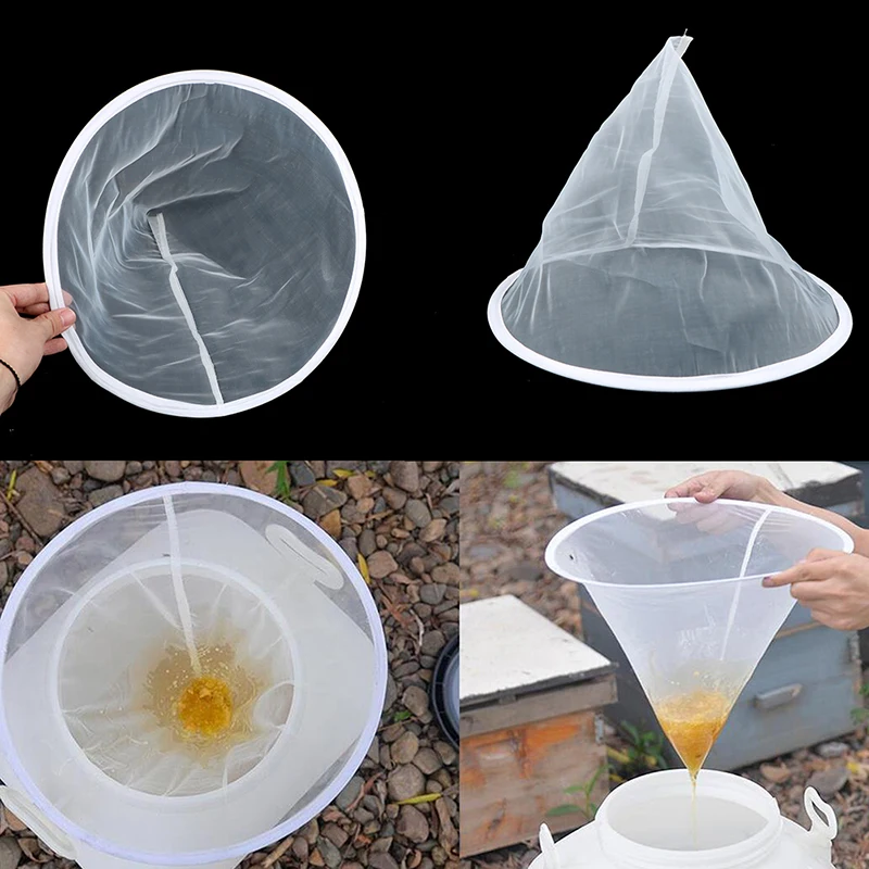 Imbuto Per Attrezzi Per Apicoltura In Tessuto Filtrante Per Impurità Ultra-Fine Da 35Cm