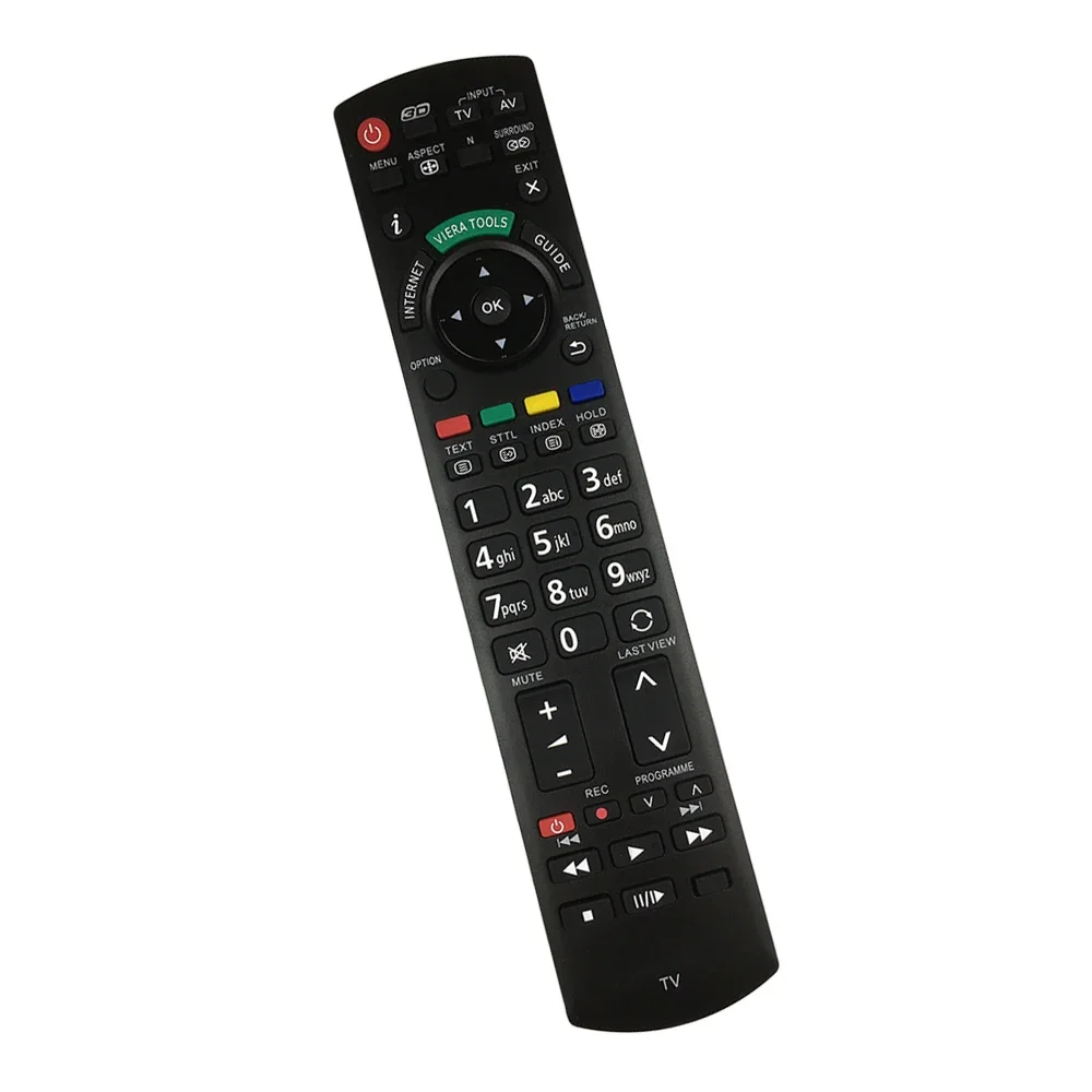 Replacement Remote Control For Panasonic Lcd Led Hdtv Tv Tx-L32Et5 Tx-L42Et N2Qayb000572 N2Qayb000487