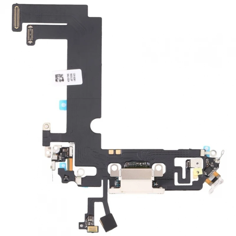 Flex Charging Compatibile Per Apple Iphone 12 Mini Microfono Cavo Connettore Bianco # Iphone 12 Mini (A2176, A2398, A2399, A2400)