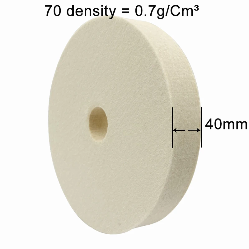 Ruote Per Lucidatura T8 Da 250Mm In Lana 10''Rock Hard Felt Per Sistema Di Finitura Tormek, Arbor 12Mm