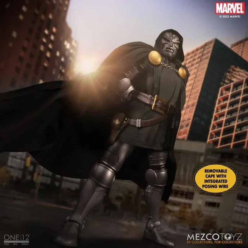 1948 In Stock】 Mezco Ant One: 12 Doctor Doom Distrution Doctor 6 Pollici Action Figure Model Toys Gifts