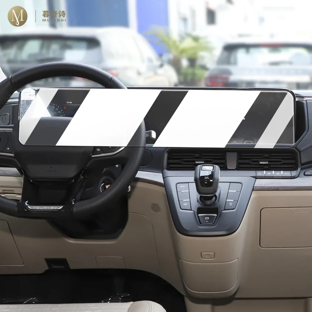 Per Ford Tourneo-Custom 2023-2024 Car Interior Central Control Screen Anti Scratch Pellicola Protettiva In Tpu Trasparente Navigatore Gps