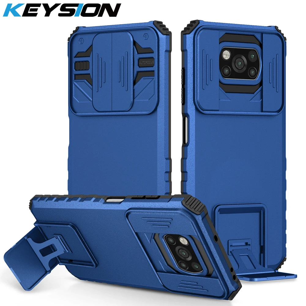 Keysion Custodia Antiurto Per Poco X3 Pro X3 Nfc Push Pull Protezione Della Fotocamera Live Copertura Del Telefono Per Xiaomi Mi 11 Lite 5G Ne