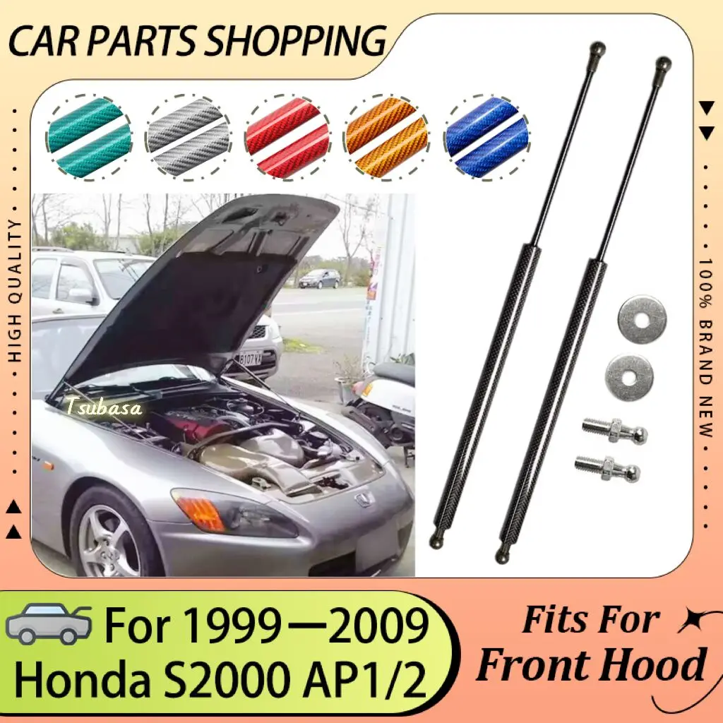 Cofano Cofano Puntoni Per Honda S2000 1999-2009 Ap1 Ap2 Roadster Modifica Sollevamento Supporto Ammortizzatori Ammortizzatori Ammortizzatori Cilindri 