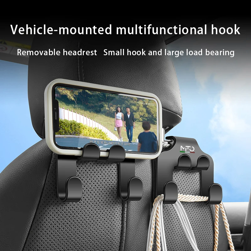 Per Alfa Sportiva Stelvio Mito On-Board Car Hook Seat Sedile Posteriore Car Storage Creativo Sedile Posteriore Necessità Decorazione Daquan