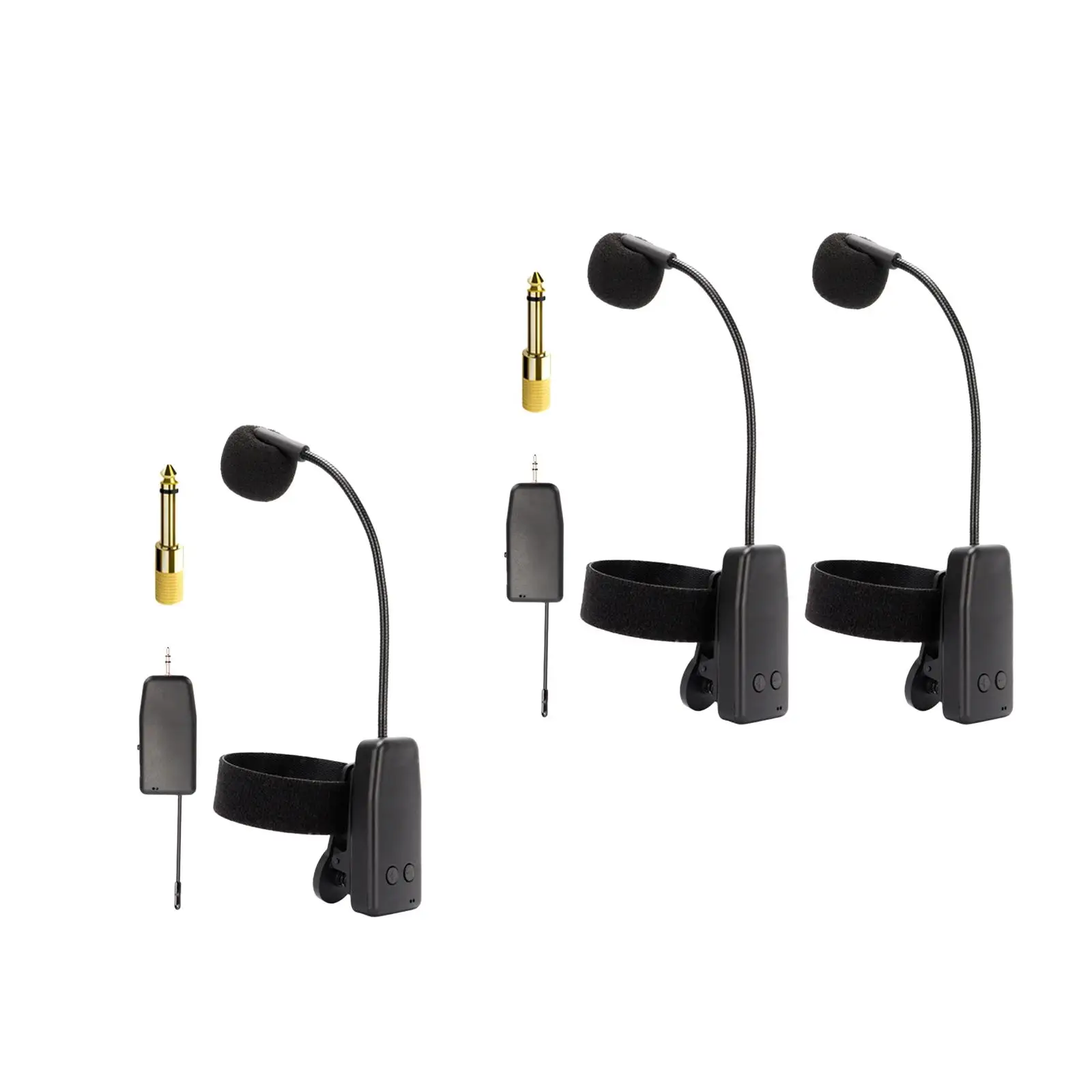 Wireless Instrument Mic Trasmissione 30M Per Chitarra Tuba Stage Performance