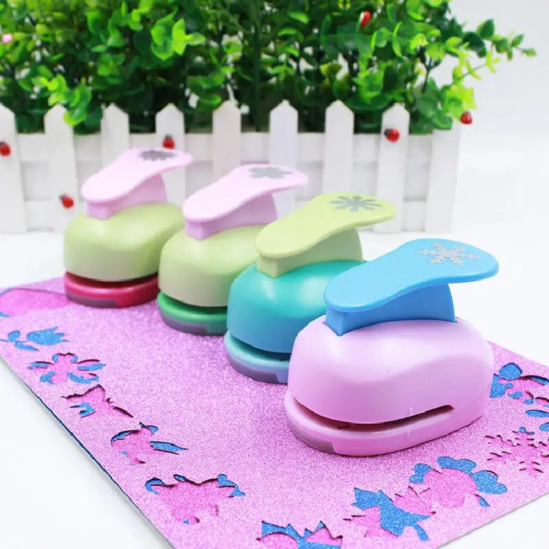 Nuovo 3-3.7Cm Fai Da Te Tuba Goffratura Fiore Punch Board Cutter Scrapbooking Strumento Scolastico Decorativo-Paper-Punch Craft Supplies Punchers