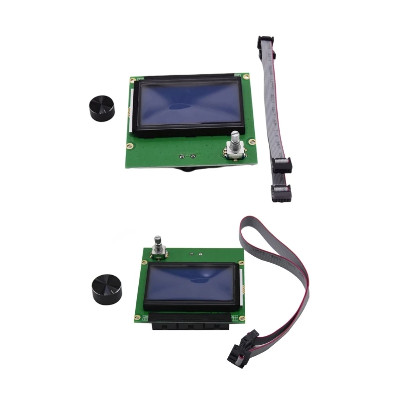 Parti Della Stampante 69Ha-Rampe 1.4 Display Schermo Blu Con Cavo Per 3D Ender-3/Cr10/10S