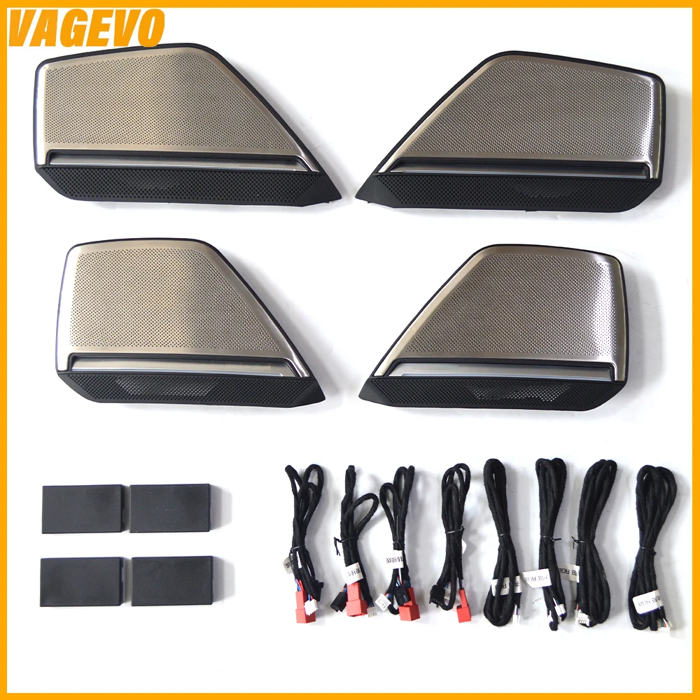 Per Audi A6 C8 A7 Copertura Audio Per Porta 30 Colori Led Light Audio Cover