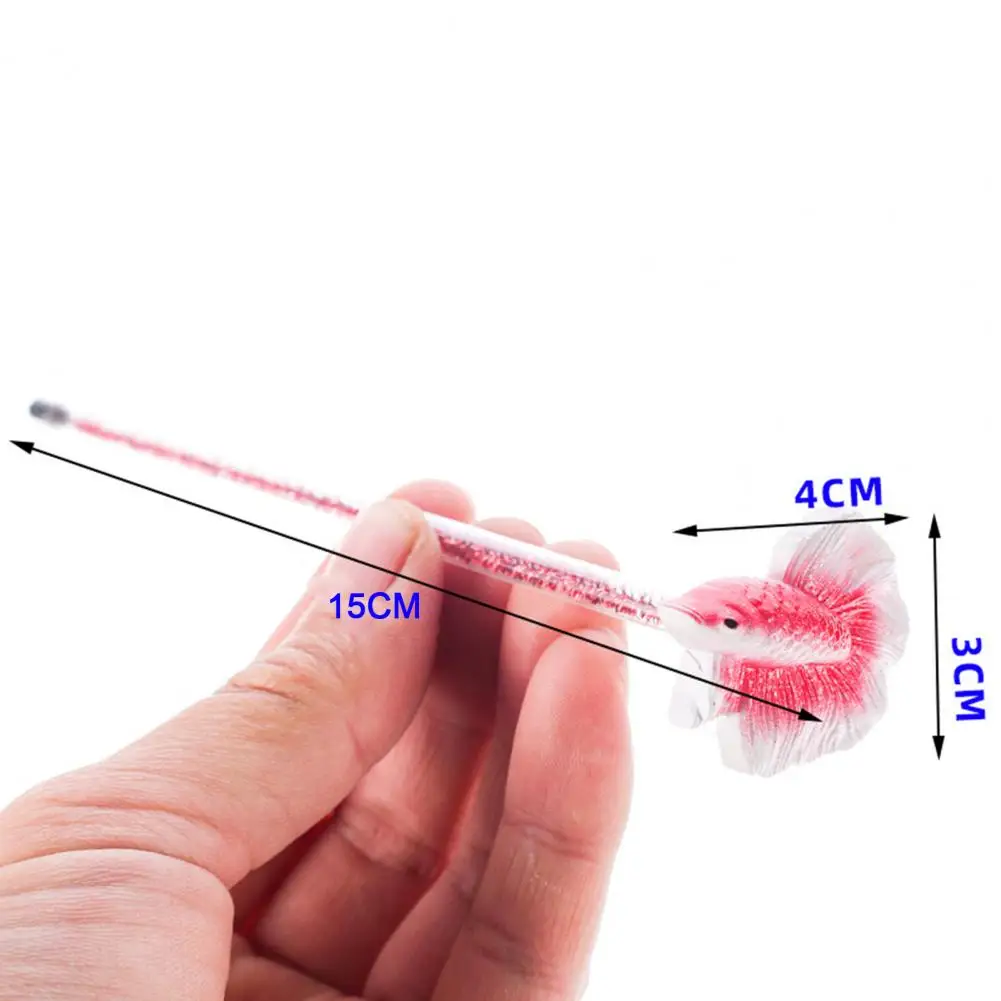 Lovely Fish Tank Training Toy Resina Artificiale Fish Teaser Toy Alleviare La Noia Fish Training Teaser Wand Toy