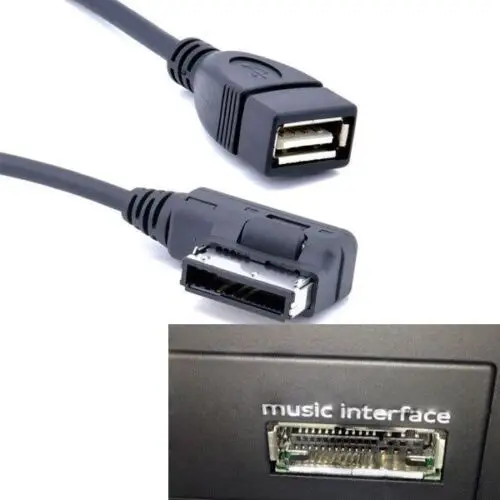 Cavo Usb Aux Musica Mdi Mmi Ami A Usb Femmina Adattatore Audio Aux Per Audi Vw