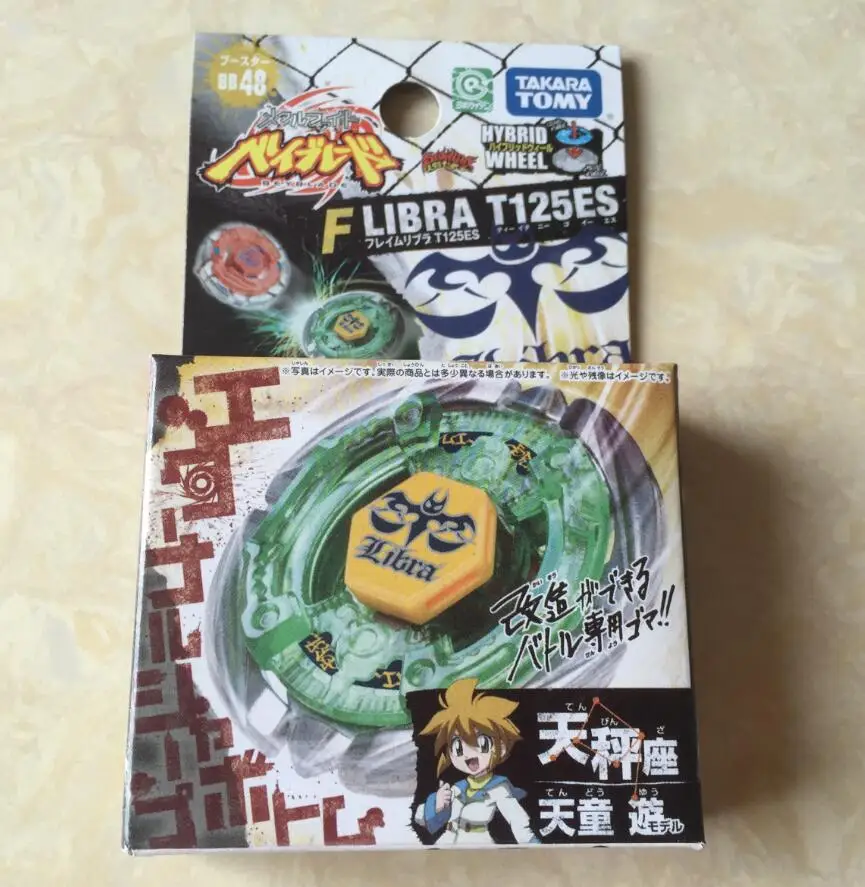 Takara Tomy Beyblade Metal Fusion Bb48 Booster Flame Libra T125Es No Launcher
