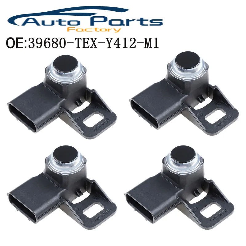 4Pcs New High Quality Pdc Parking Sensor For Honda 39680-Tex-Y412-M1 39680Texy412M1