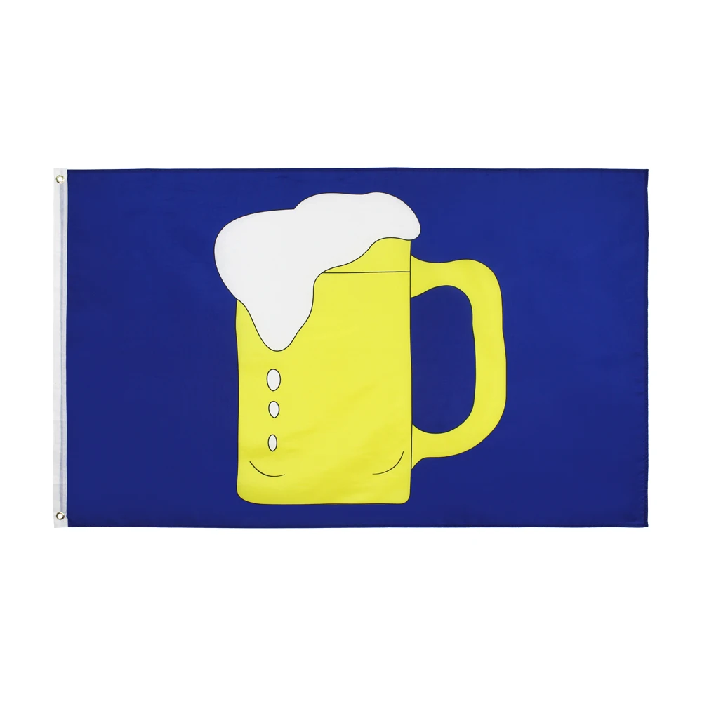 Bandiera Bicchiere Birra 3X5Ft